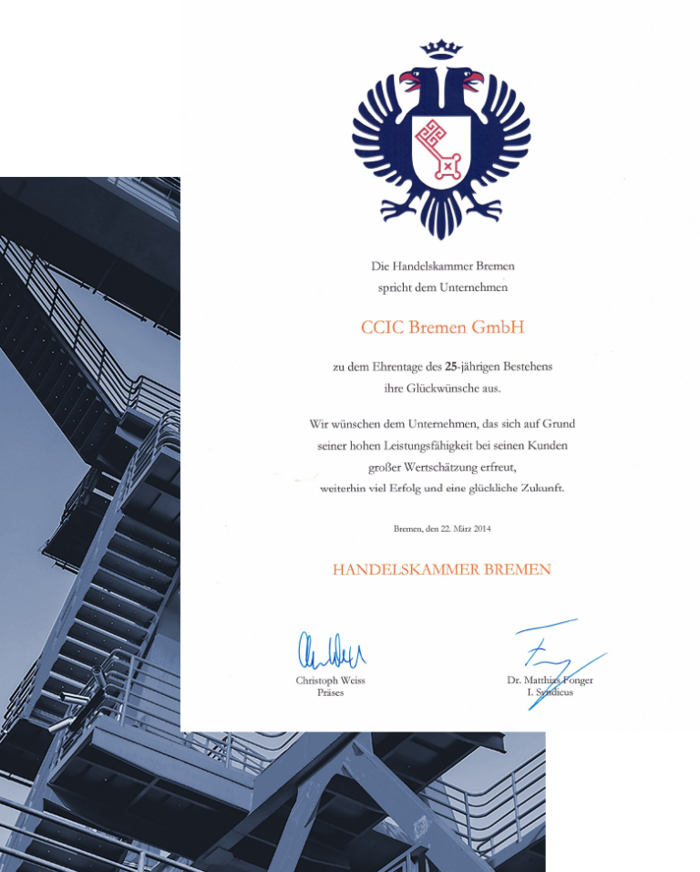 CCIC Germany – CHINA'SLARGEST INSPECTION AND CERTIFICATION BODY